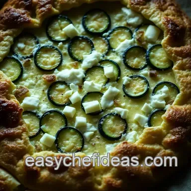 Zucchini Recipes: My Zucchini & Ricotta Galette! Recipe Card