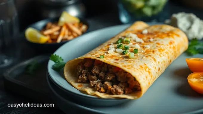 Burrito Bonanza: Flavor-Packed Ground Beef Burritos