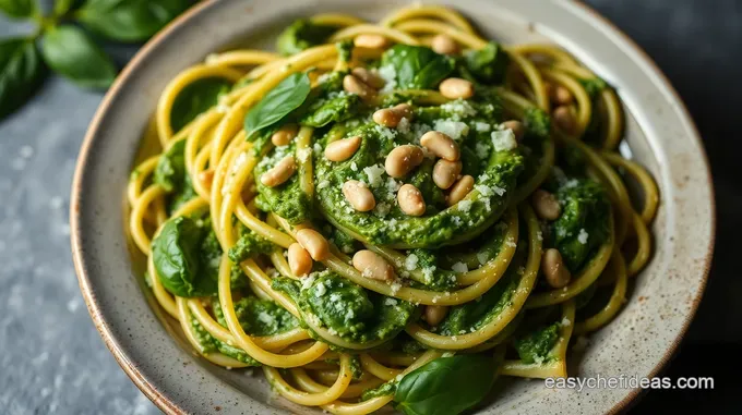 Classic Basil Pesto Pasta - A Taste of Italy in Minutes!