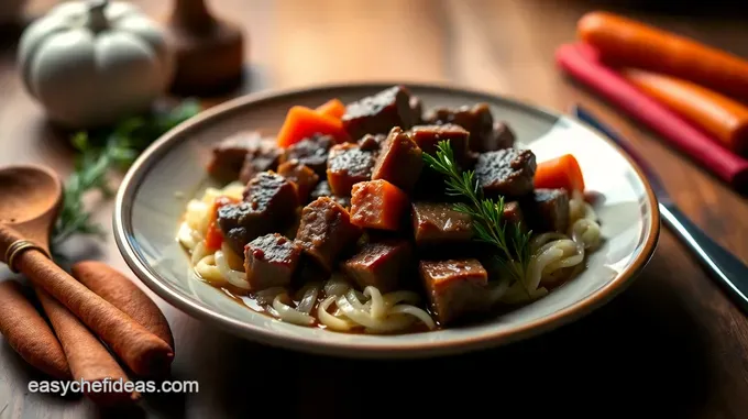 Classic Beef Bourguignon Recipe: A Taste of French Comfort Classic Beef Bourguignon: A Taste of French Comfort