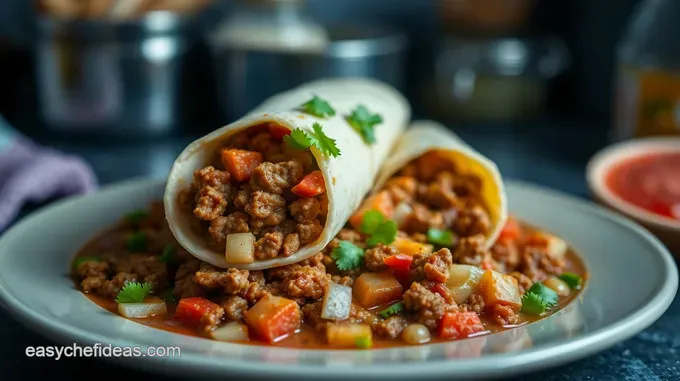 Classic Beef Burritos: A Taste of Mexico in Every Bite!