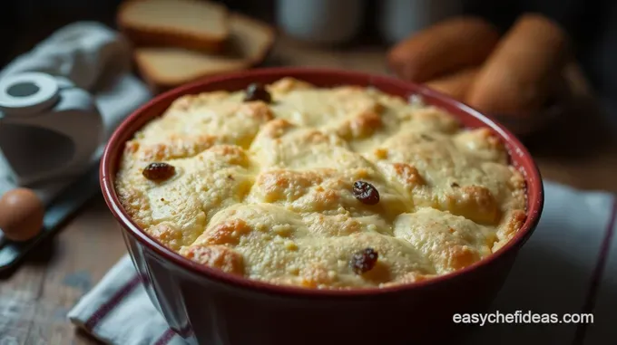 Classic British Bread and Butter Pudding
