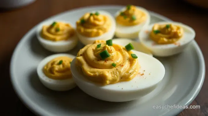 Classic Deviled Eggs with a Twist