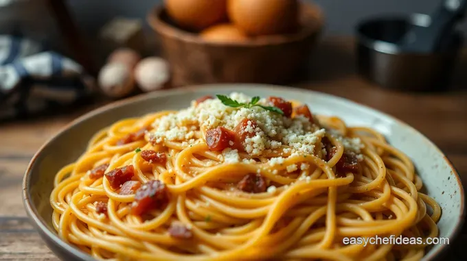Classic Spaghetti Carbonara: A Taste of Rome