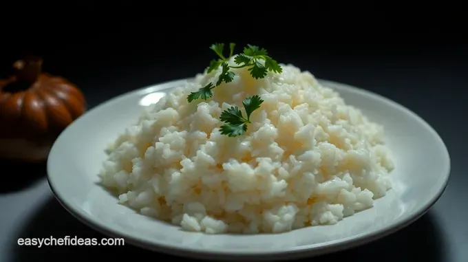 Coconut Rice Delight: A Creamy Tropical Side
