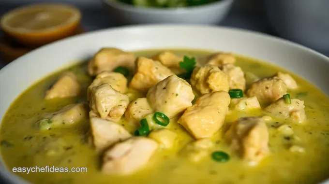 Creamy Chicken Green Curry with Fresh Herbs