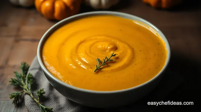 Creamy Coconut Curry Pumpkin Soup