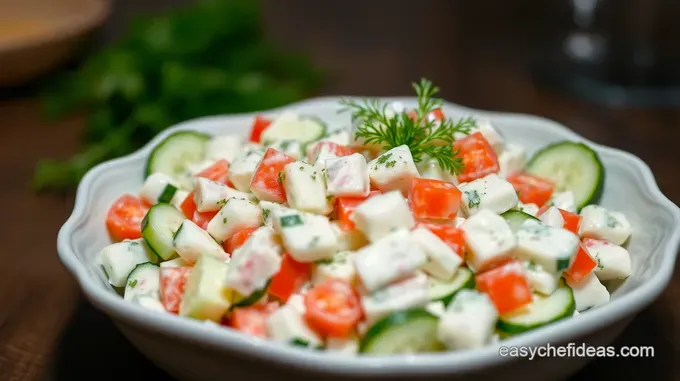 Creamy Cucumber Salad