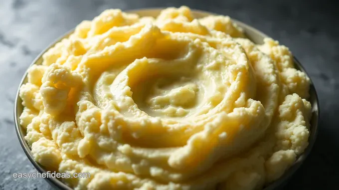 Creamy Dreamy Mashed Cauliflower