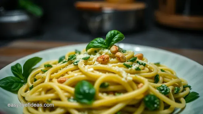 Creamy Pesto Pasta Delight