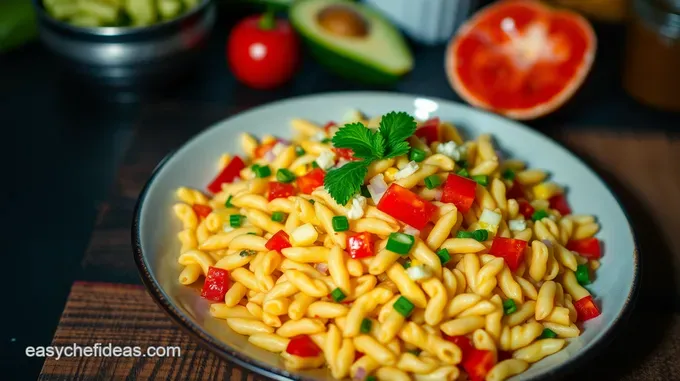 Elote Pasta Salad: Mexican Street Corn Fiesta!