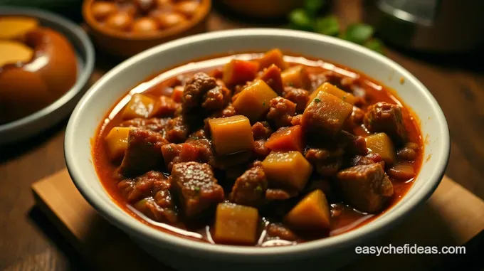 Hearty Chuck Roast Chili: A Comforting Bowl of Joy