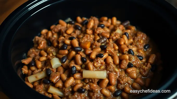 Hearty Crockpot Cowboy Casserole