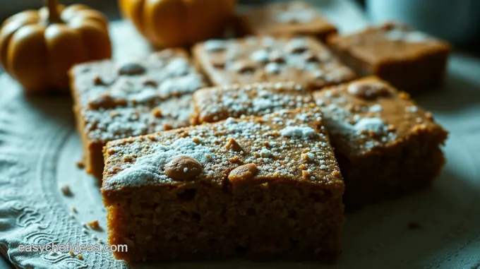 Heavenly Paula Deen Pumpkin Bars