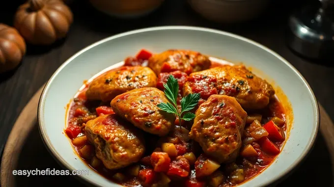 Rustic Chicken Cacciatore: A Hearty Italian Classic