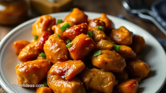Sweet & Savory Honey Garlic Chicken