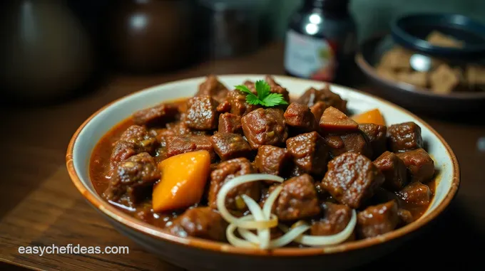 The Ultimate Slow-Cooked Beef Rendang: A Flavor Bomb from West Sumatra