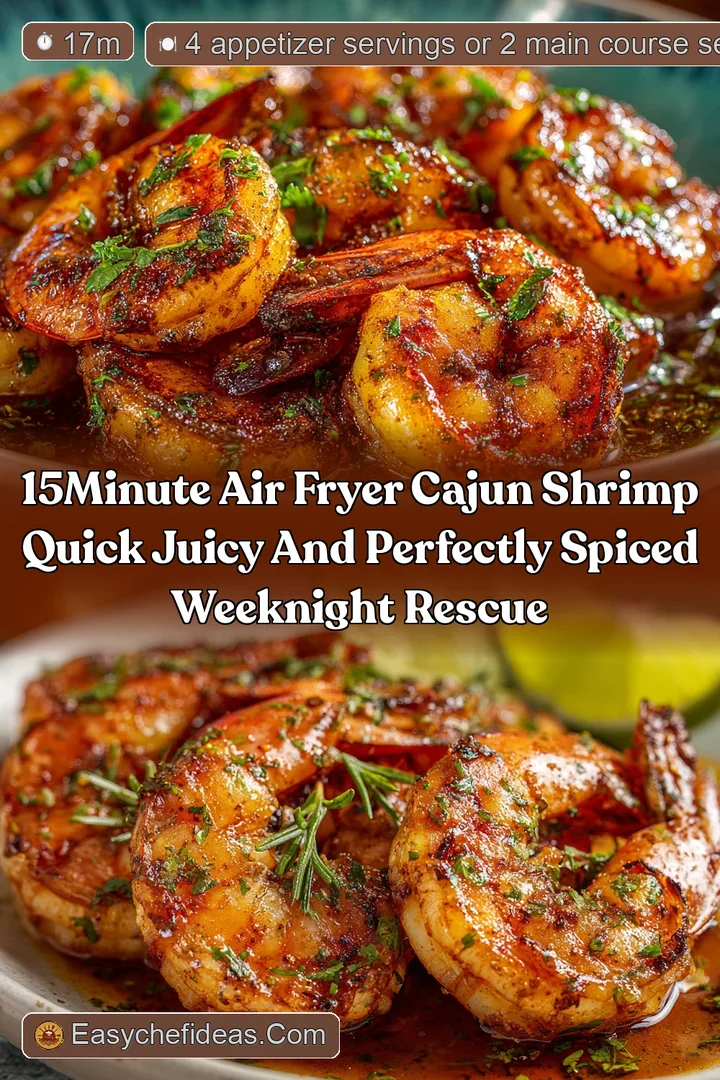 15Minute Air Fryer Cajun Shrimp Quick Juicy and Perfectly Spiced Weeknight Rescue