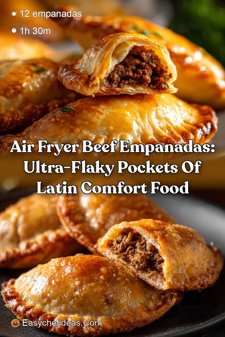 Air Fryer Beef Empanadas: Ultra-Flaky Pockets of Latin Comfort Food