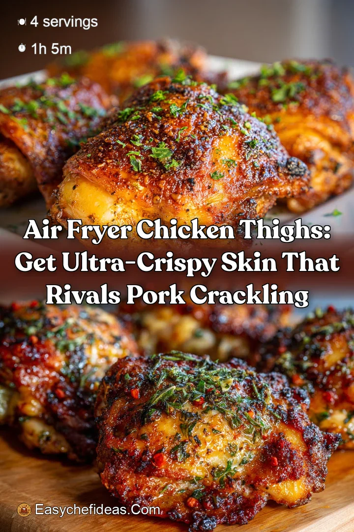 Air Fryer Chicken Thighs: Get Ultra-Crispy Skin That Rivals Pork Crackling