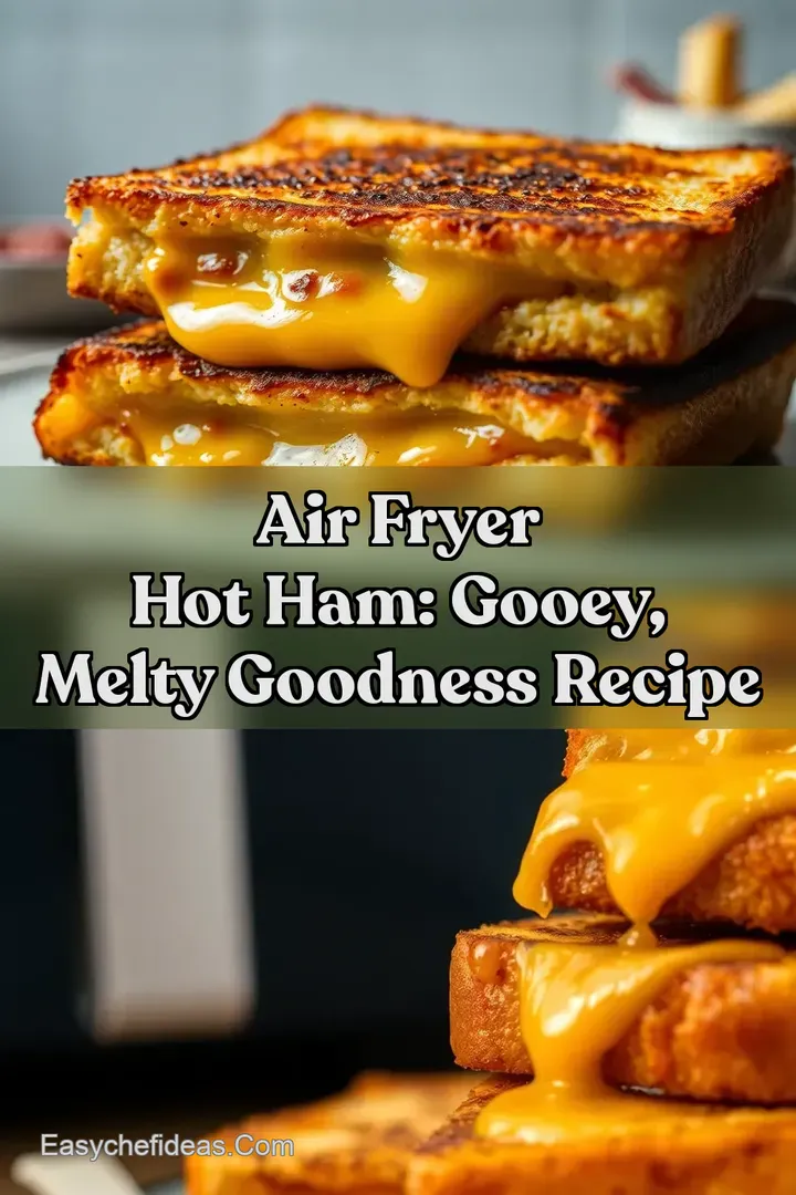 Air Fryer Hot Ham: Gooey Melty Goodness Recipe