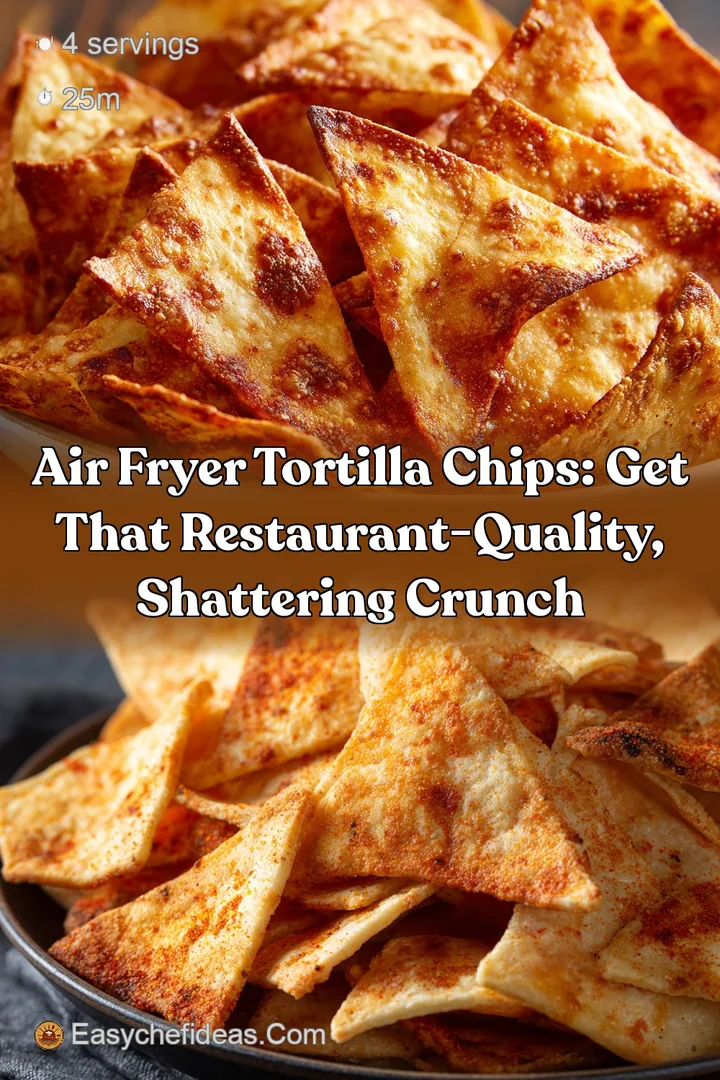 Air Fryer Tortilla Chips: Get That Restaurant-Quality Shattering Crunch