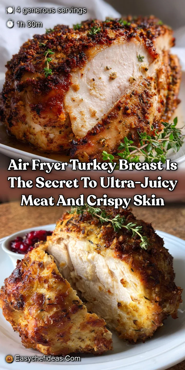 Air Fryer Turkey Breast is the Secret to Ultra-Juicy Meat and Crispy Skin