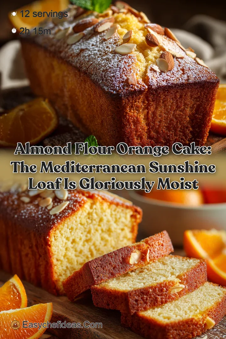 Almond Flour Orange Cake: The Mediterranean Sunshine Loaf is Gloriously Moist