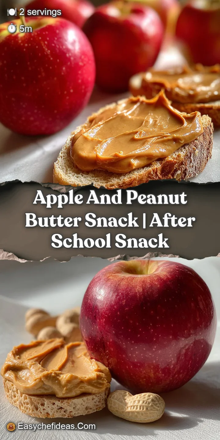 Close-up of a juicy green apple slice glistening with smooth peanut butter and scattered with coarsely chopped nuts for te...