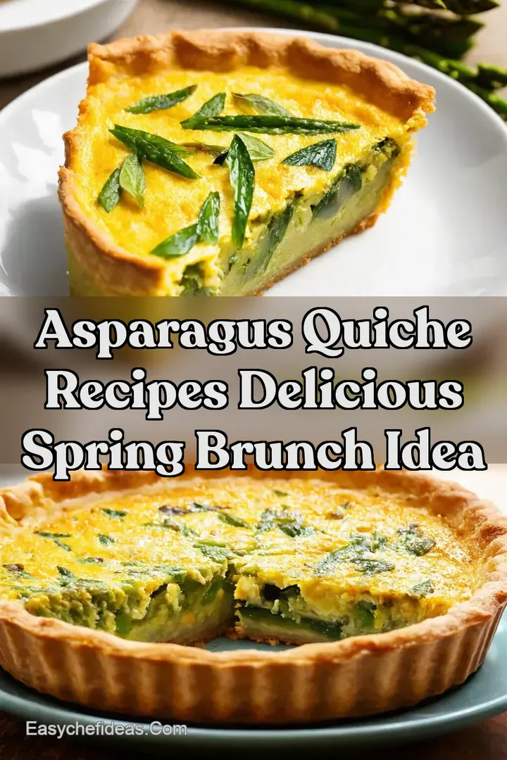 Asparagus Quiche Recipes Delicious Spring Brunch Idea
