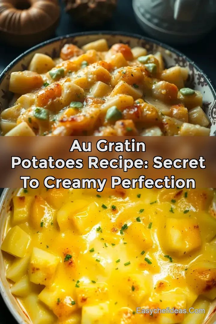 Au Gratin Potatoes Recipe: Secret To Creamy Perfection