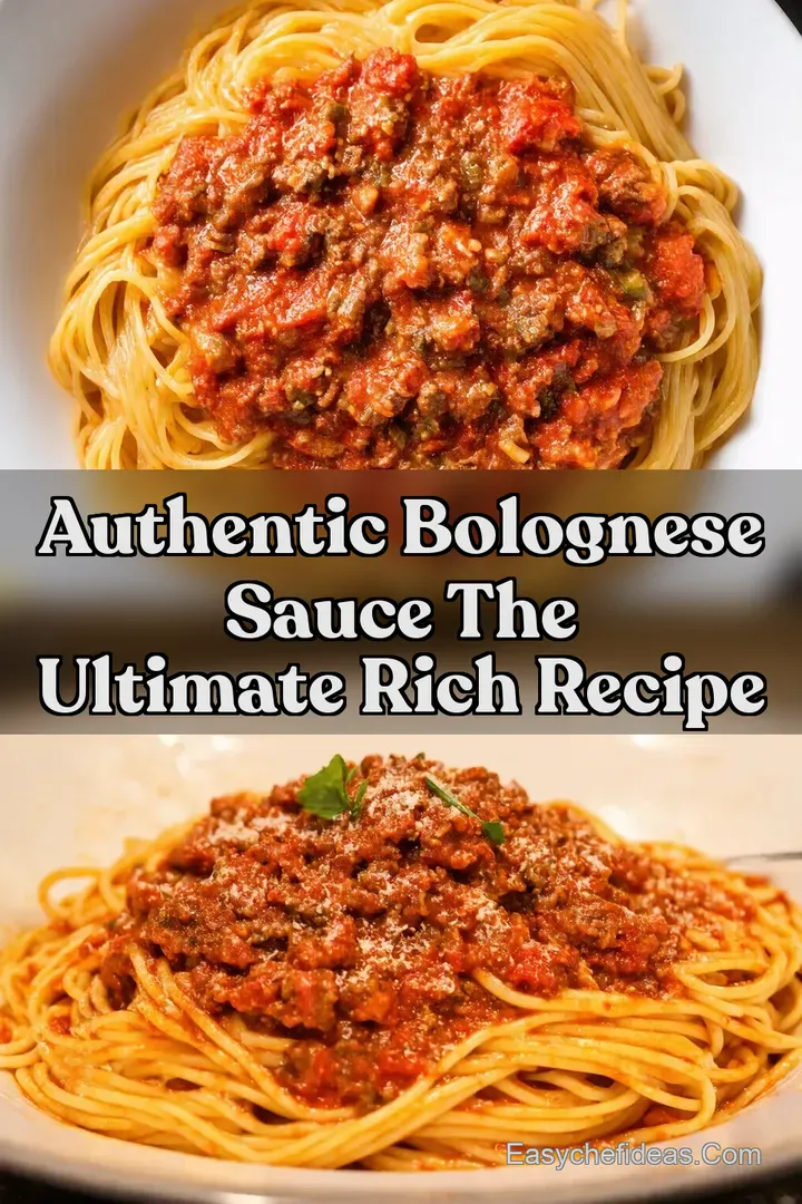 Authentic Bolognese Sauce The Ultimate Rich Recipe