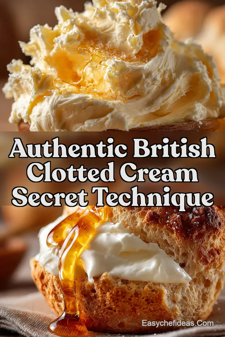 Authentic British Clotted Cream Secret Technique