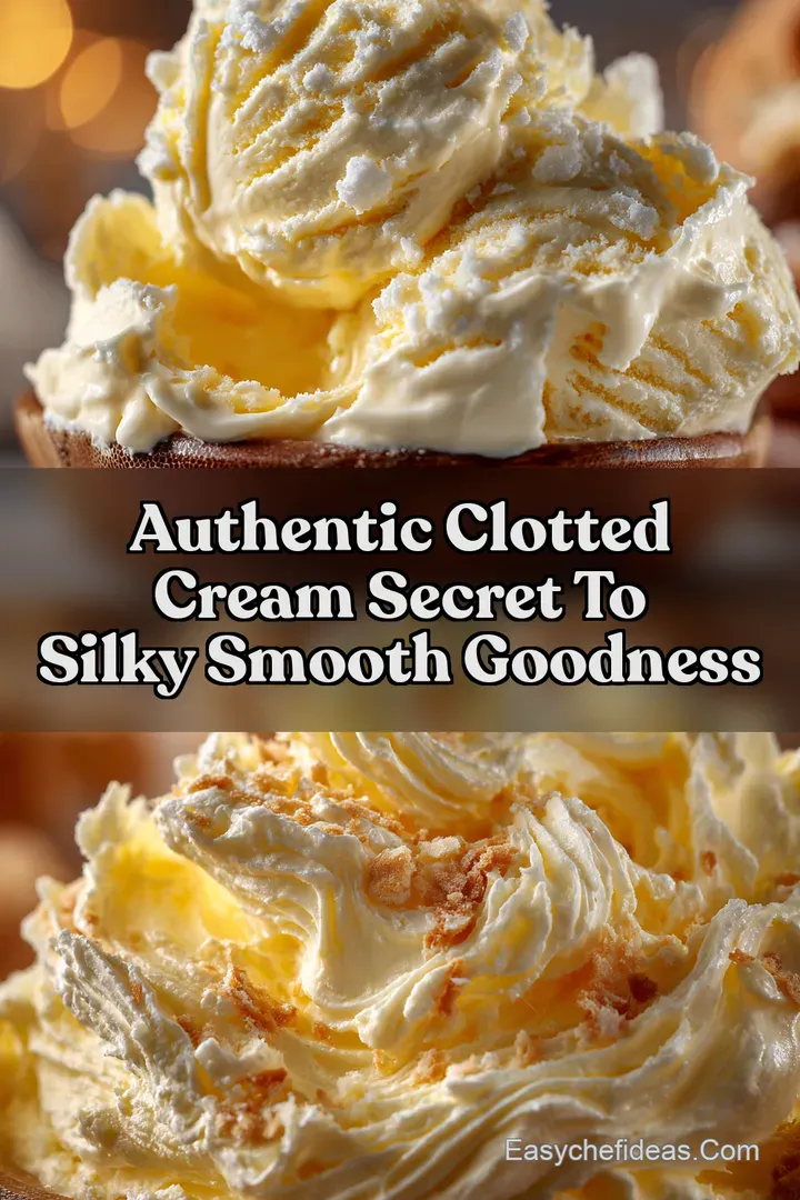 Authentic Clotted Cream Secret to Silky Smooth Goodness