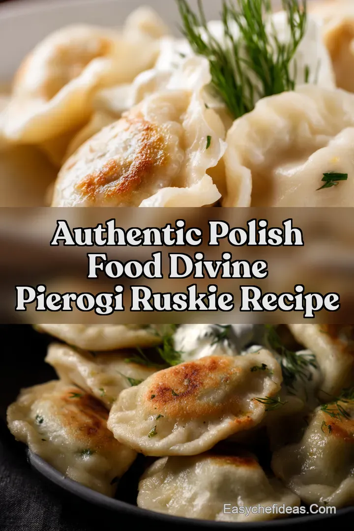 Authentic Polish Food Divine Pierogi Ruskie Recipe