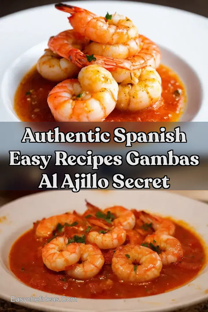 Authentic Spanish Easy Recipes Gambas al Ajillo Secret