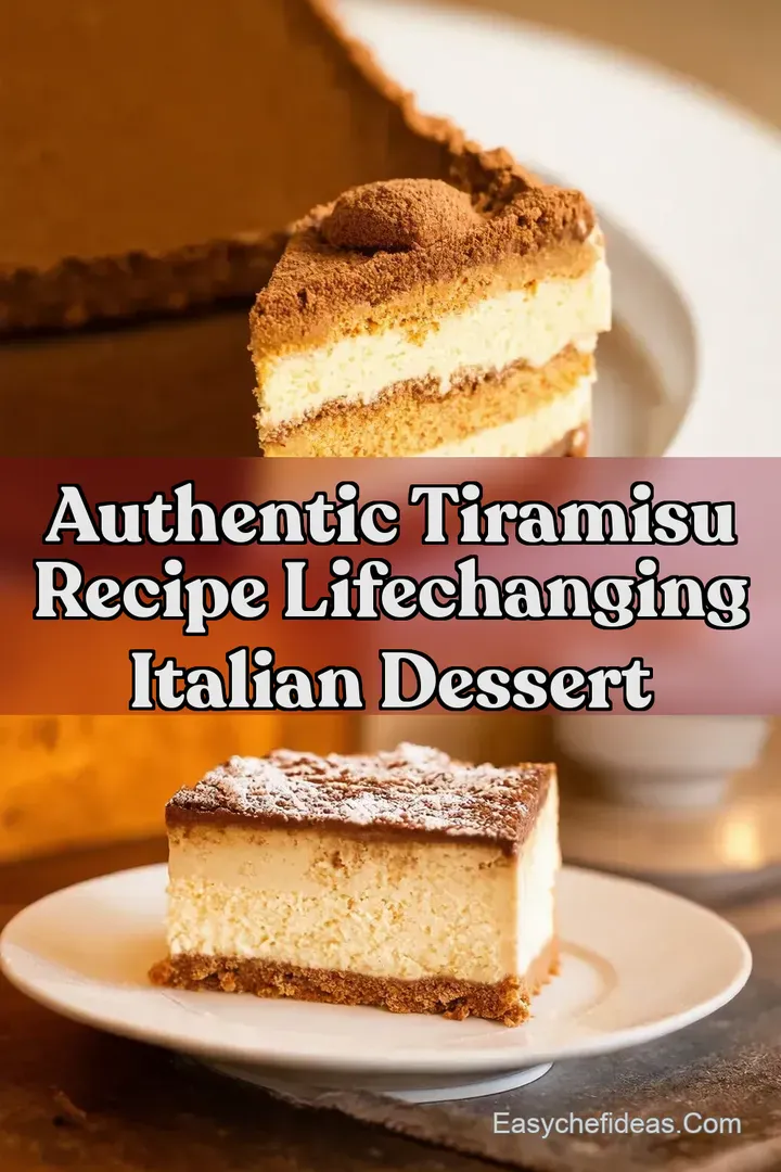 Authentic Tiramisu Recipe LifeChanging Italian Dessert