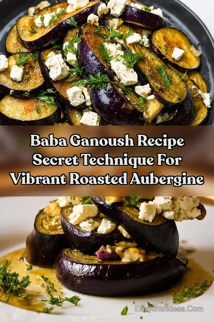 Baba Ganoush Recipe Secret Technique for Vibrant Roasted Aubergine