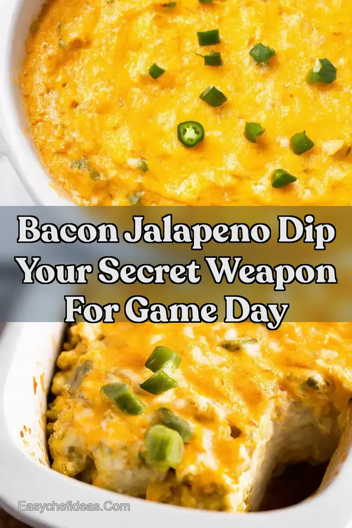 Bacon Jalapeno Dip Your Secret Weapon for Game Day