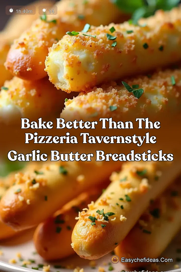 Bake Better Than The Pizzeria TavernStyle Garlic Butter Breadsticks