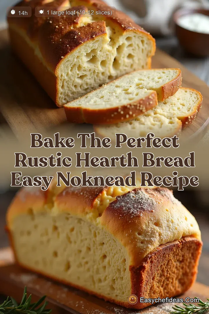 Bake The Perfect Rustic Hearth Bread Easy NoKnead Recipe