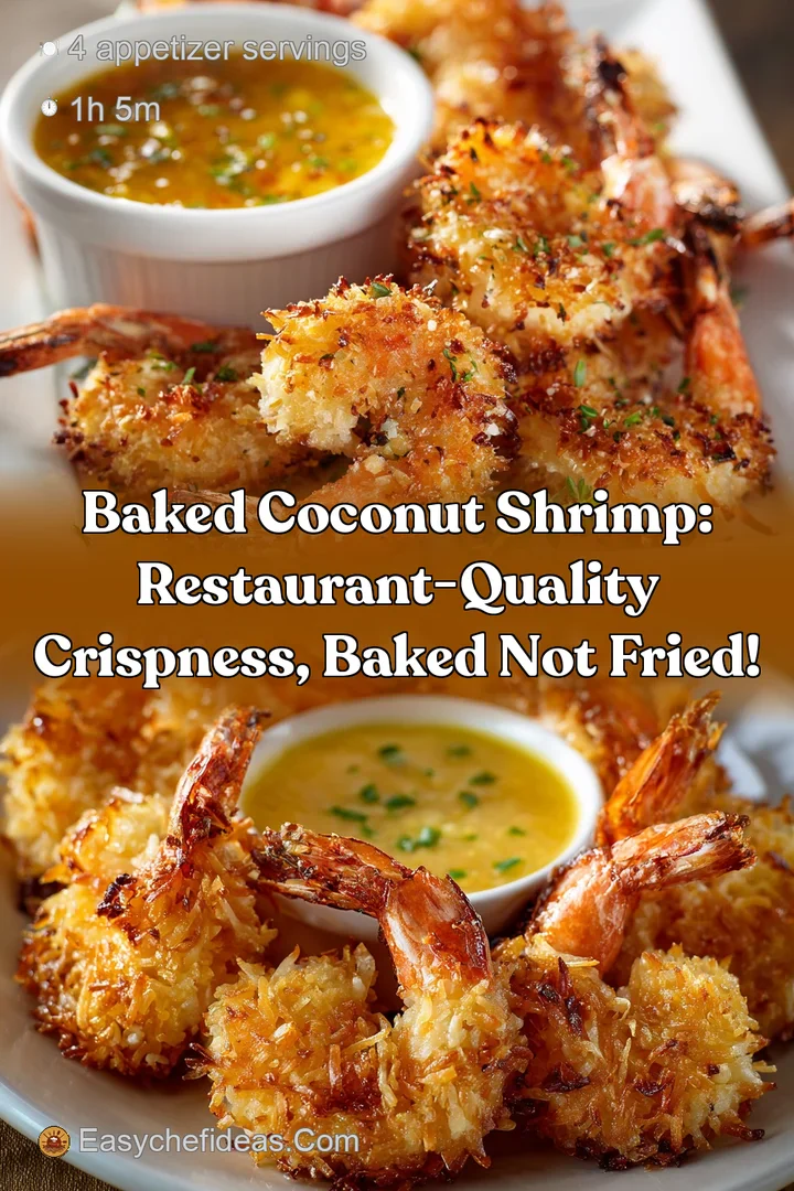 Baked Coconut Shrimp: Restaurant-Quality Crispness Baked Not Fried!
