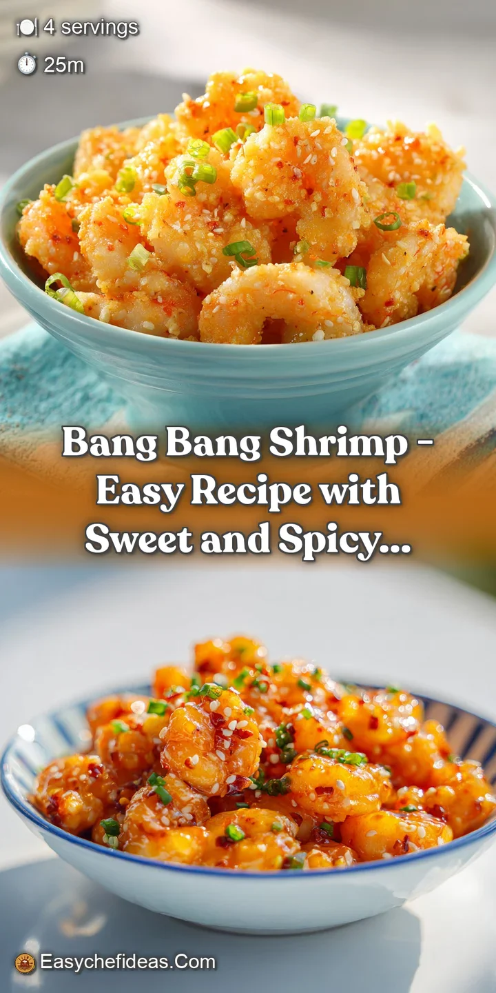 Close-up of a plump, breaded shrimp with a glossy, spicy red sauce clinging to its crispy exterior.