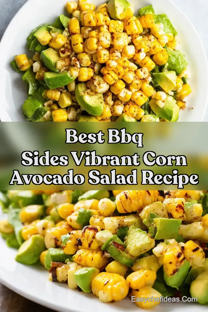 Best BBQ Sides Vibrant Corn Avocado Salad Recipe