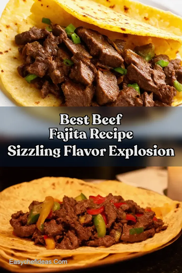 Best Beef Fajita Recipe Sizzling Flavor Explosion