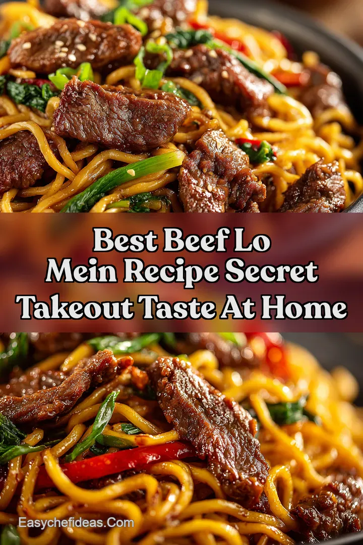 Best Beef Lo Mein Recipe Secret Takeout Taste At Home