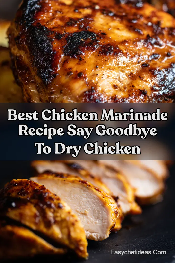 Best Chicken Marinade Recipe Say Goodbye To Dry Chicken