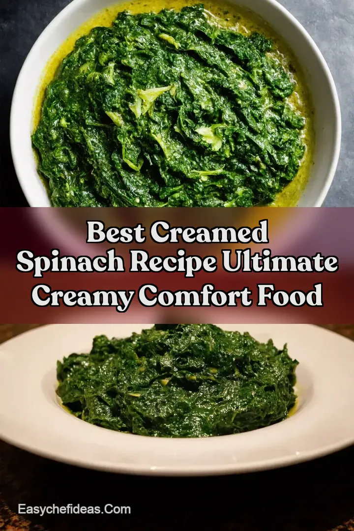 Best Creamed Spinach Recipe Ultimate Creamy Comfort Food