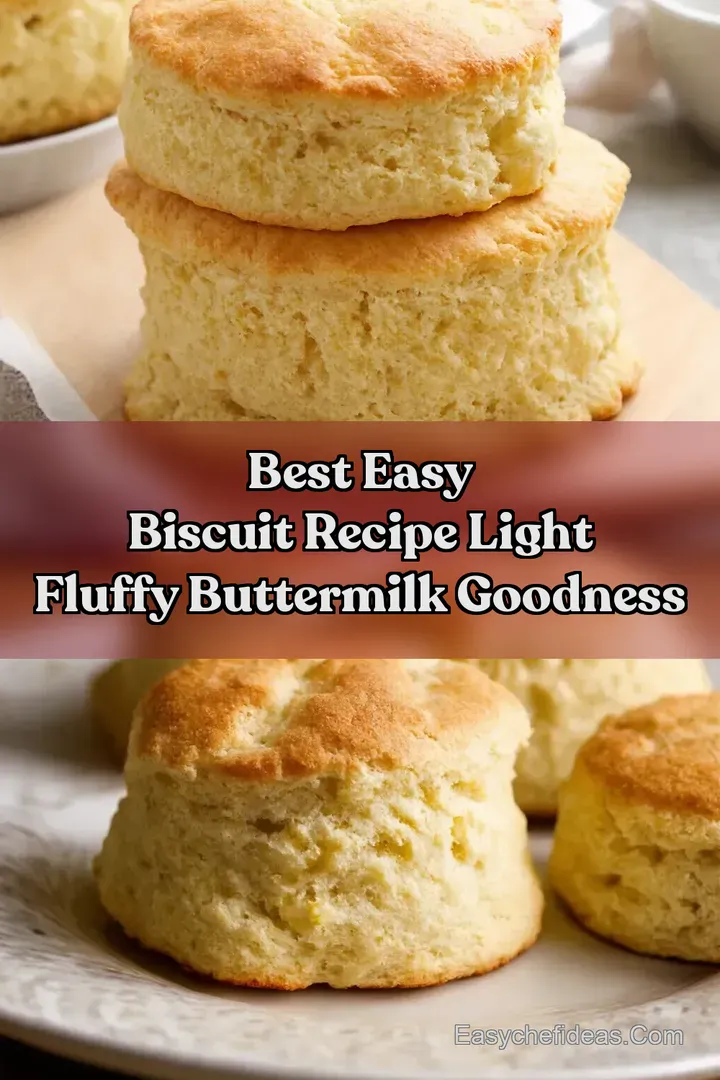Best Easy Biscuit Recipe Light Fluffy Buttermilk Goodness