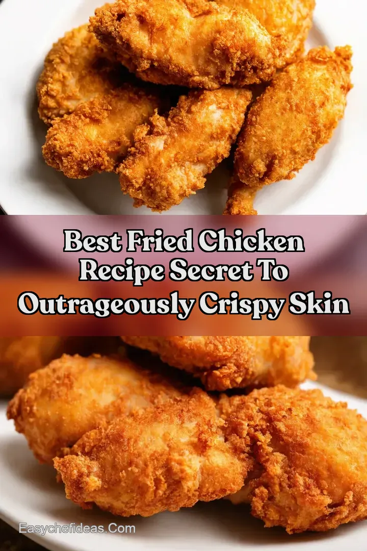 Best Fried Chicken Recipe Secret to Outrageously Crispy Skin